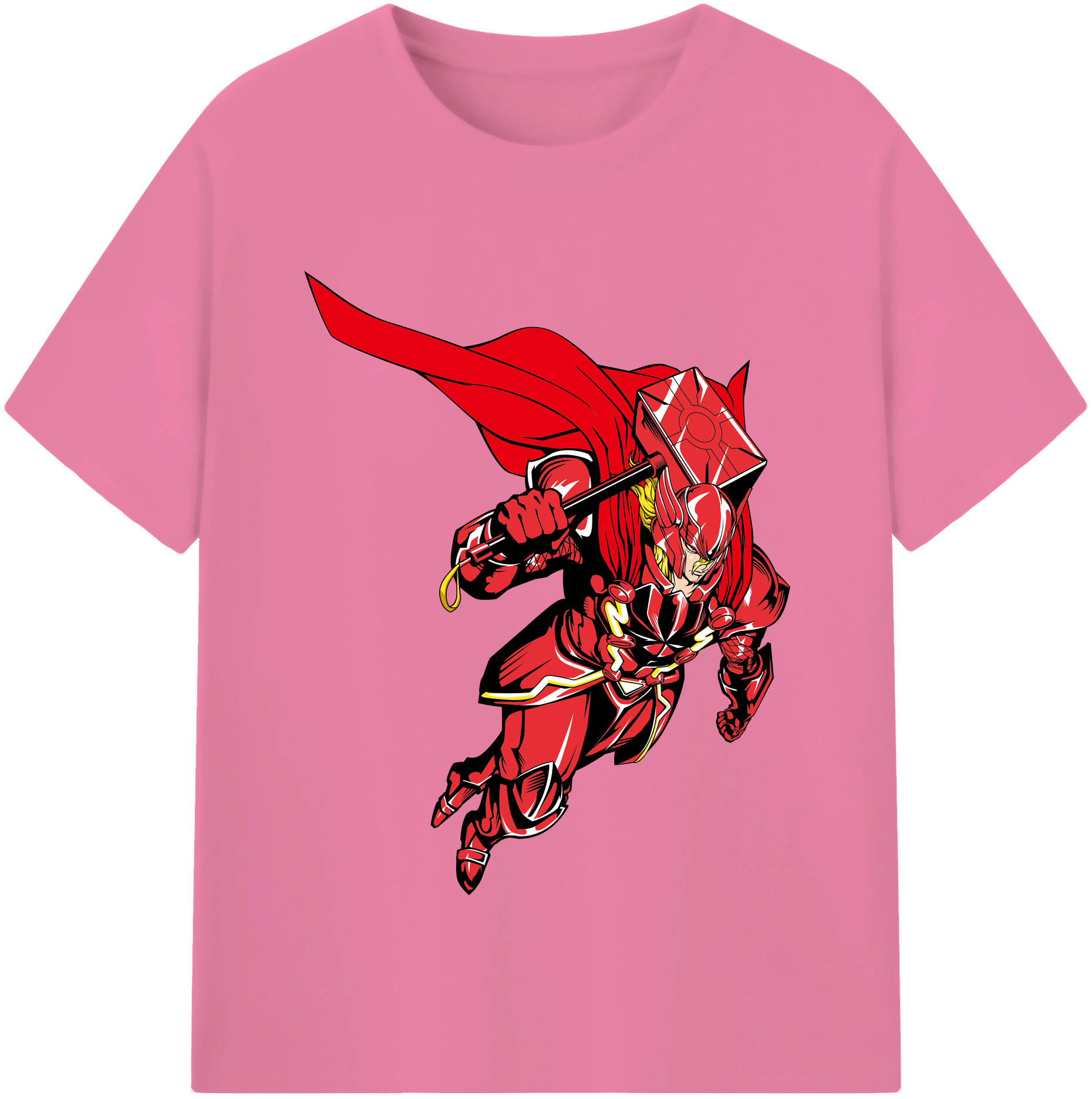 （画像用） アベンジャーズ The Avengers 綿100％半袖Tシャツ（フロントプリント）